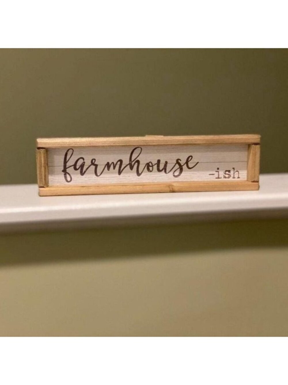 farmhouse -ish wood sign home decoration rustic farmhouse wall decoration
